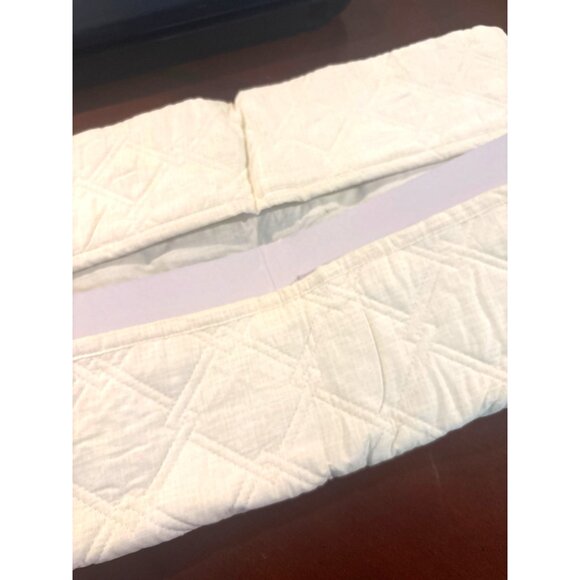 Hotel Collection Luster Geo Quilted  Standard Sham, Pastel Geo (pale yellow) - Picture 5 of 7